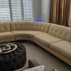 Chill 3 Curved Sofa