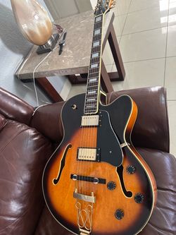 CARLO ROBELLI L5 STYLE HOLLOW BODY JAZZ GUITAR  electric