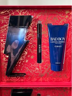 Carolina Herrera Bad Boy Cobalt Perfume Gift Set