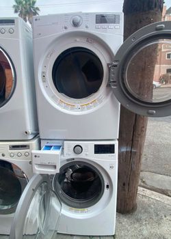 🍂SET WASHER AND DRYER LG🍂 ✔️STACKABLE-SIDE BY SIDE✔️ 🆓️FREE DELIVERY🆓️