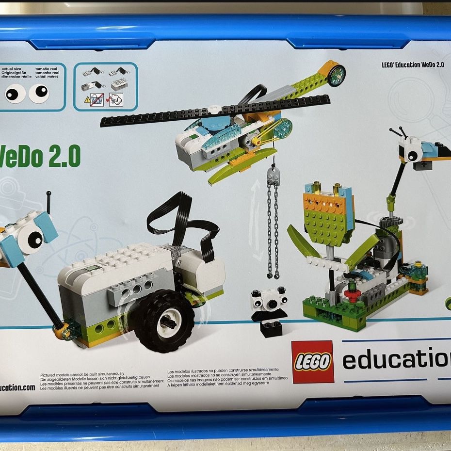 LEGO Education WeDo 2.0 Core Set STEM Building Kit - Perfect for