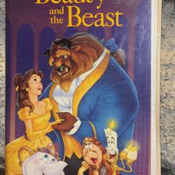 Beauty and the Beast VHS 