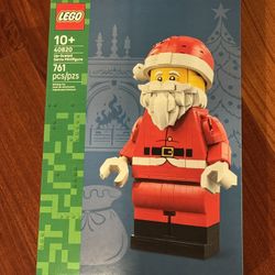 Lego Up-scaled Santa Minifigure