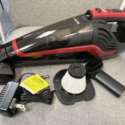 Handheld Vacuum, Car Vacuum Portable Cordless with Reusable Filter and Motorized Brush, Hand Vacuum Cordless Rechargeable for Carpet, Couch & Stairs, 