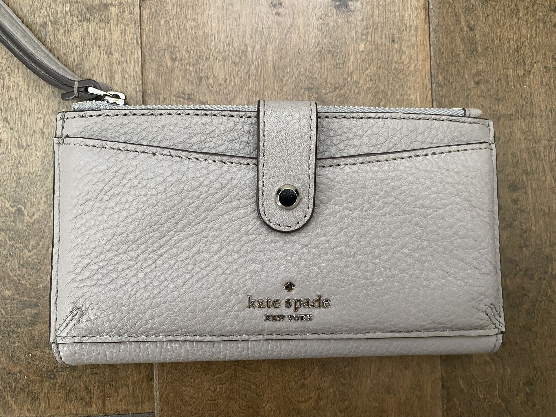 NEW Kate spade Brand Leather Phone Wallet / Wristlet