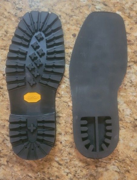 VIBRAM ITALIAN HEAVY DUTY RUBBER SOLES