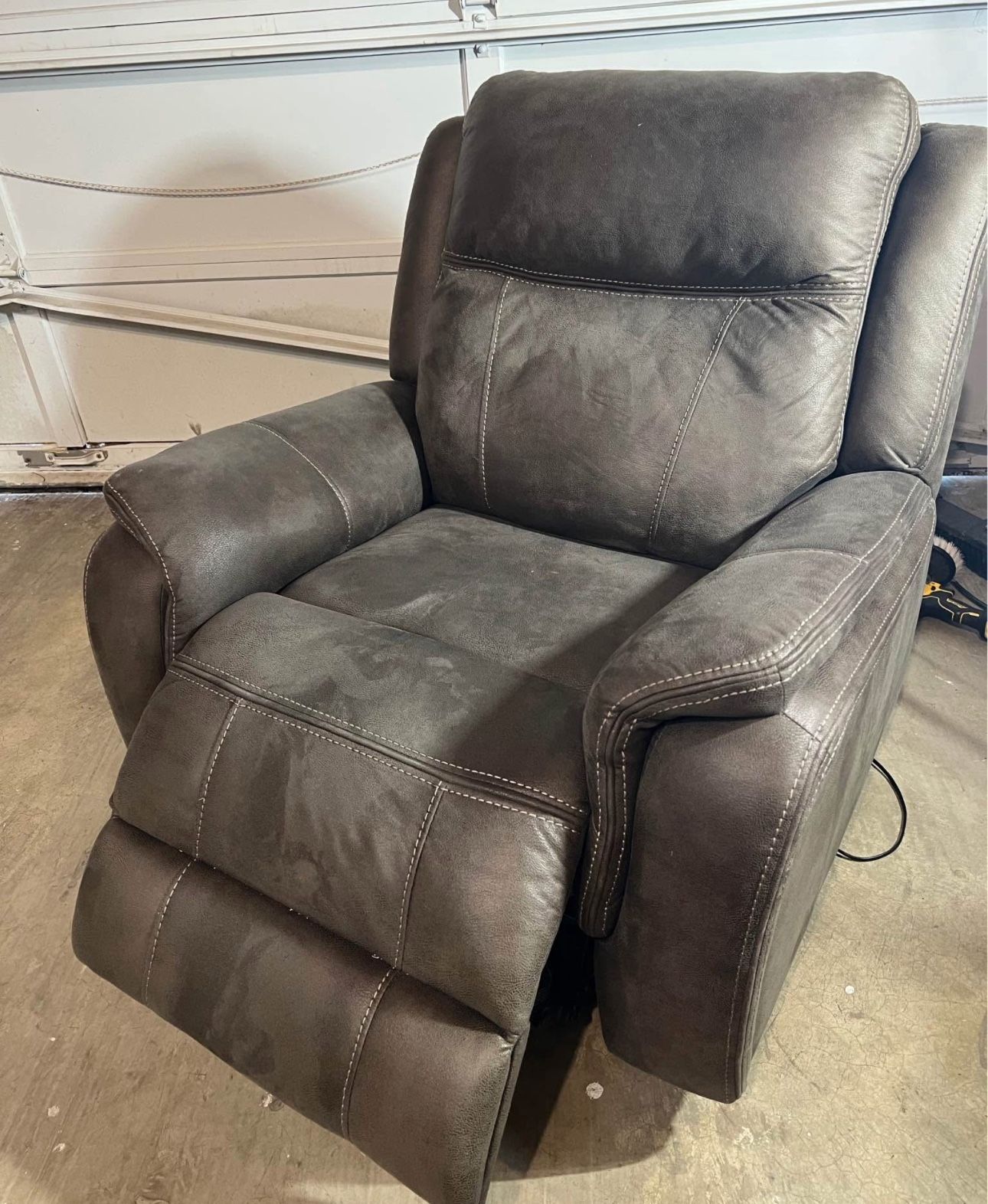 Fabric recliner from Costco (does not recline)