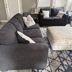 Living Room Sofa Love Seat Set