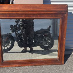 Solid Wooden Mirror 
