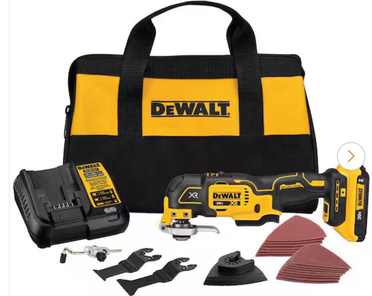 DEWALT 20V MAX Lithium-Ion Cordless Oscillating Tool Kit