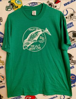 Vintage Vntg 1986 Sealift Prudhoe Bay Alaska Oil T-Shirt