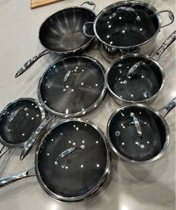 13 piece set HEXCLAD pots and pans