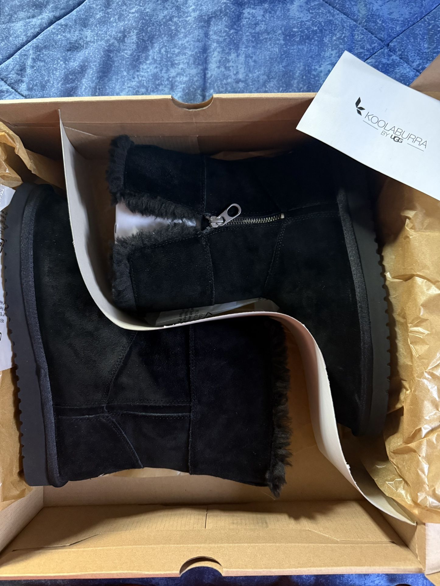 Koolaburra by UGG Women's Short Mid Calf Boot size 9