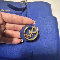 Michael Kors Purse (Blue)