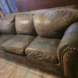 Leather Couch 