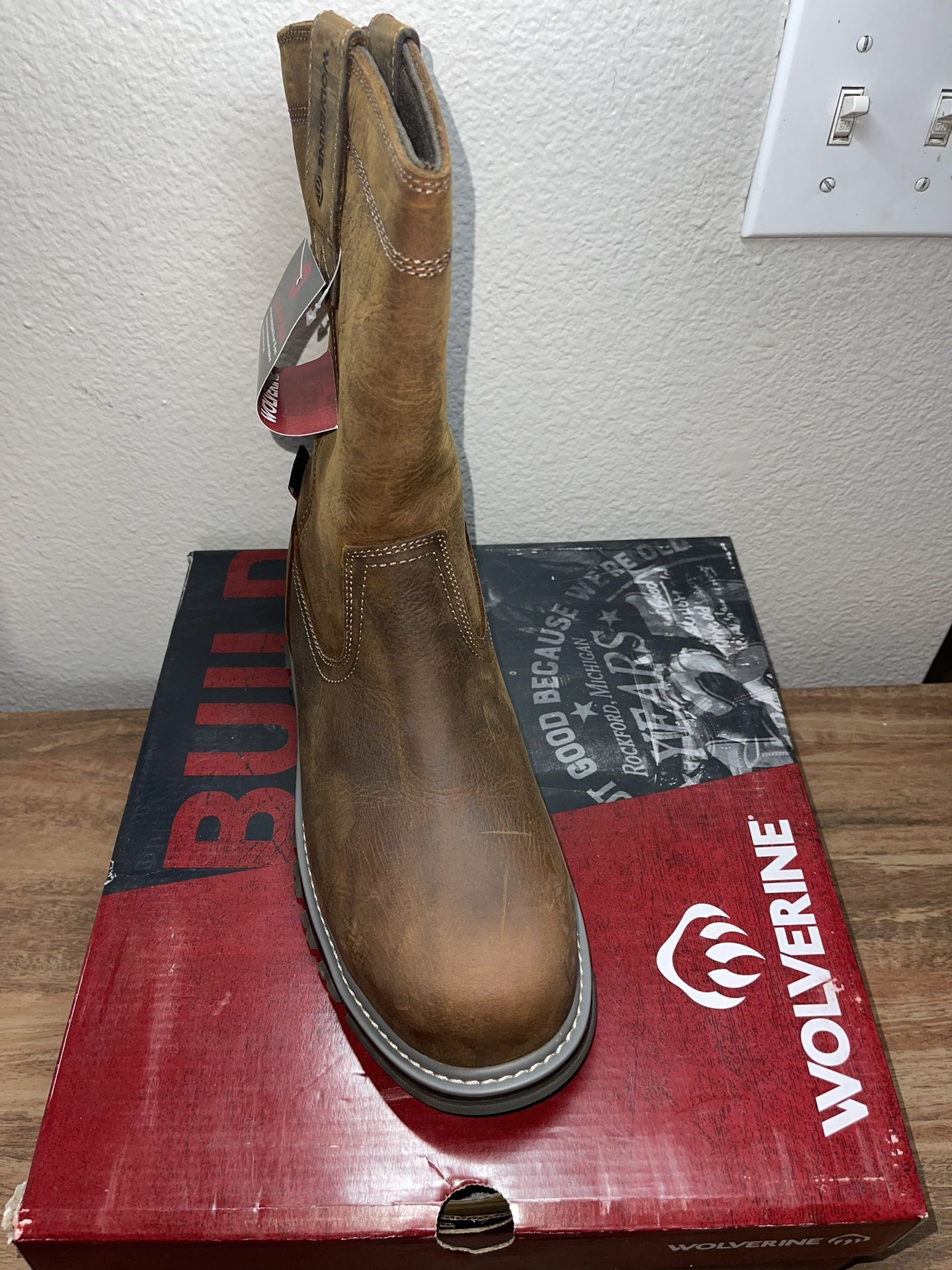 Wolverine Men Work Boots 