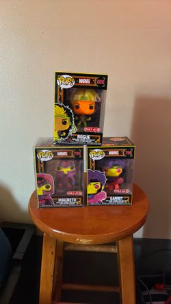 Funko Pop X men Rogue, Gambit And Magneto