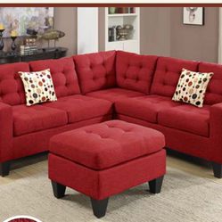 New Sectional Couch Includes Free Delivery 