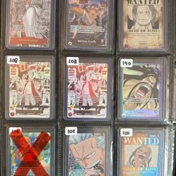 One Piece Cards Lot