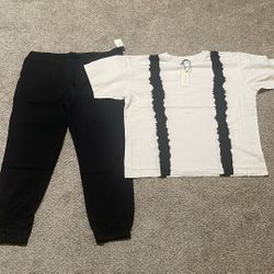 New Elwood Sweet Pants And Tie Die Shirt