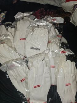 Supreme rubberized gloves fw20a60