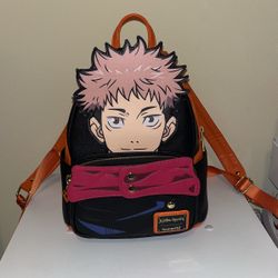 Yuji itadori Jjk Jujutsu kaisen loungefly backpack