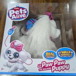 Zuru Pets Alive Lil Paw Paw The Walking Puppy