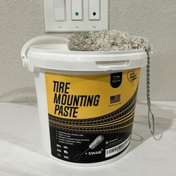 Tire Mounting Paste - Biodegradable Universal Lubricant with Applicator for Motorcycle, Bike, Truck, ATV - Direct Application - For Low-Profile, Alumi