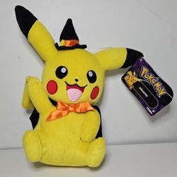Halloween Pikachu Plushie 