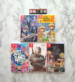 Nintendo Switch Games Mario, Pokemon and more READ DESCRIPTION