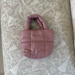 DKNY pink mini bag #lifestyle #fashion