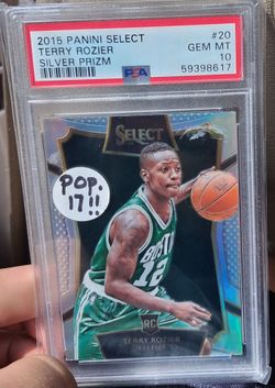 2015 Panini Select Terry Rozier Silver Prizm RC PSA 10