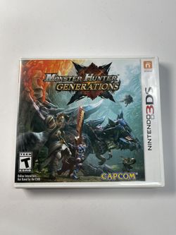 Monster Hunter Generation 3ds