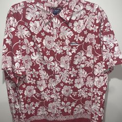 Chaps Ralph Lauren Hawaiian Shirt 