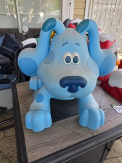 kids child blues clues ride on toy power 