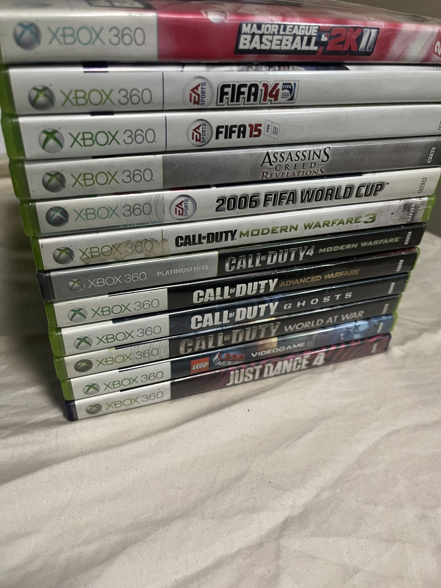 A47 🎮 Xbox 360 Game Lot $9 EA – Sports, Action & Call of Duty Titles – Playable Condition . . . . . . . . . . . . . . . . . . . . . . . . . . . . . .