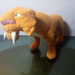Ice Age Diego Sabertoothed Tiger plush