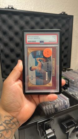 1955 Bowman Mickey Mantle PSA VG 3