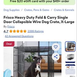 Large Dog Crate 
