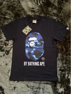 Bape x Blue Camo Tee Shirt (Black)