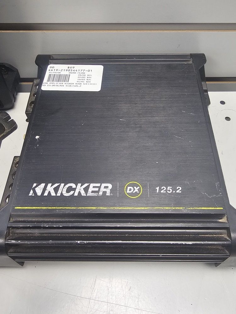 Kicker DX 125.2 Car Amp. ASK FOR RYAN. #4(contact info removed)177-01