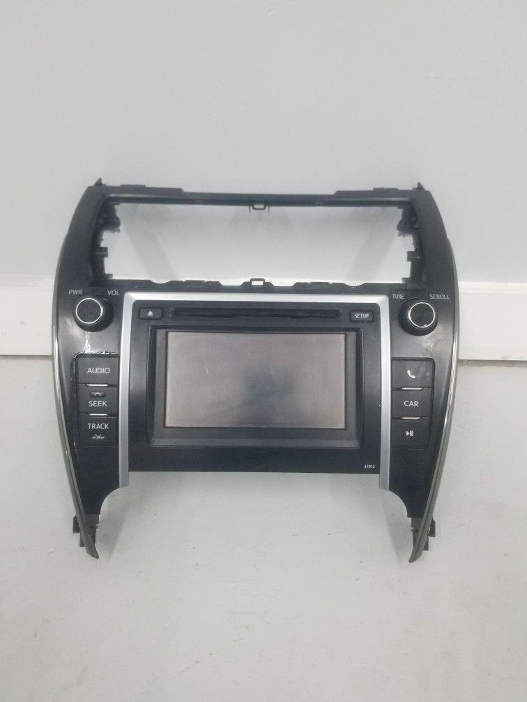 2012 Toyota Camry Screen For Middle Console