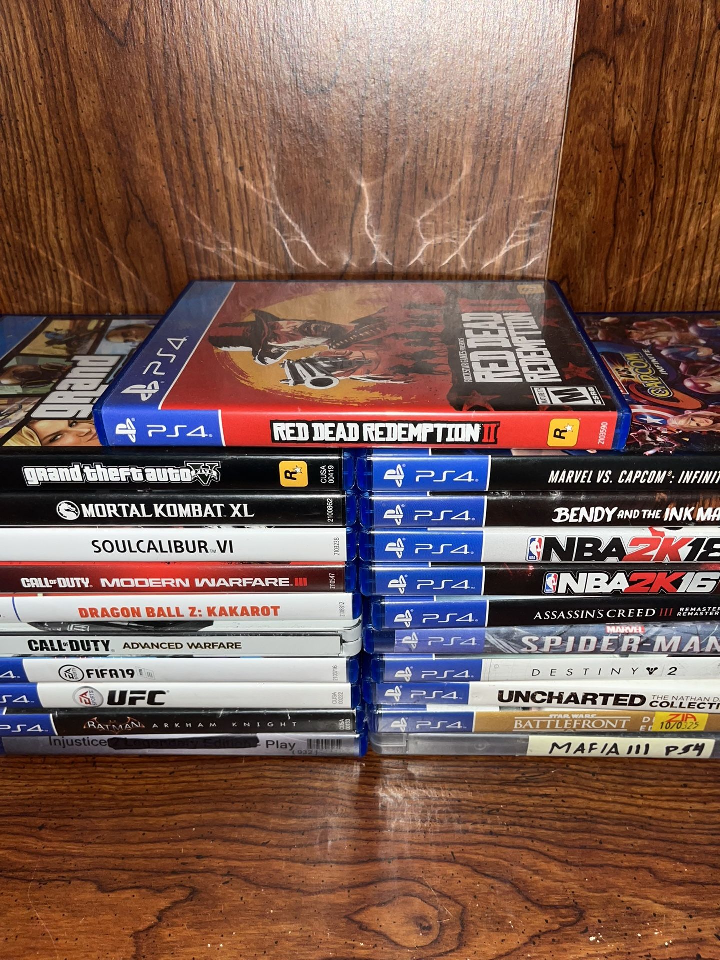 Large Amount Of PlayStation 4 Video Games PS4 PS5