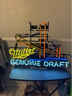 Miller Genuine Draft Neon