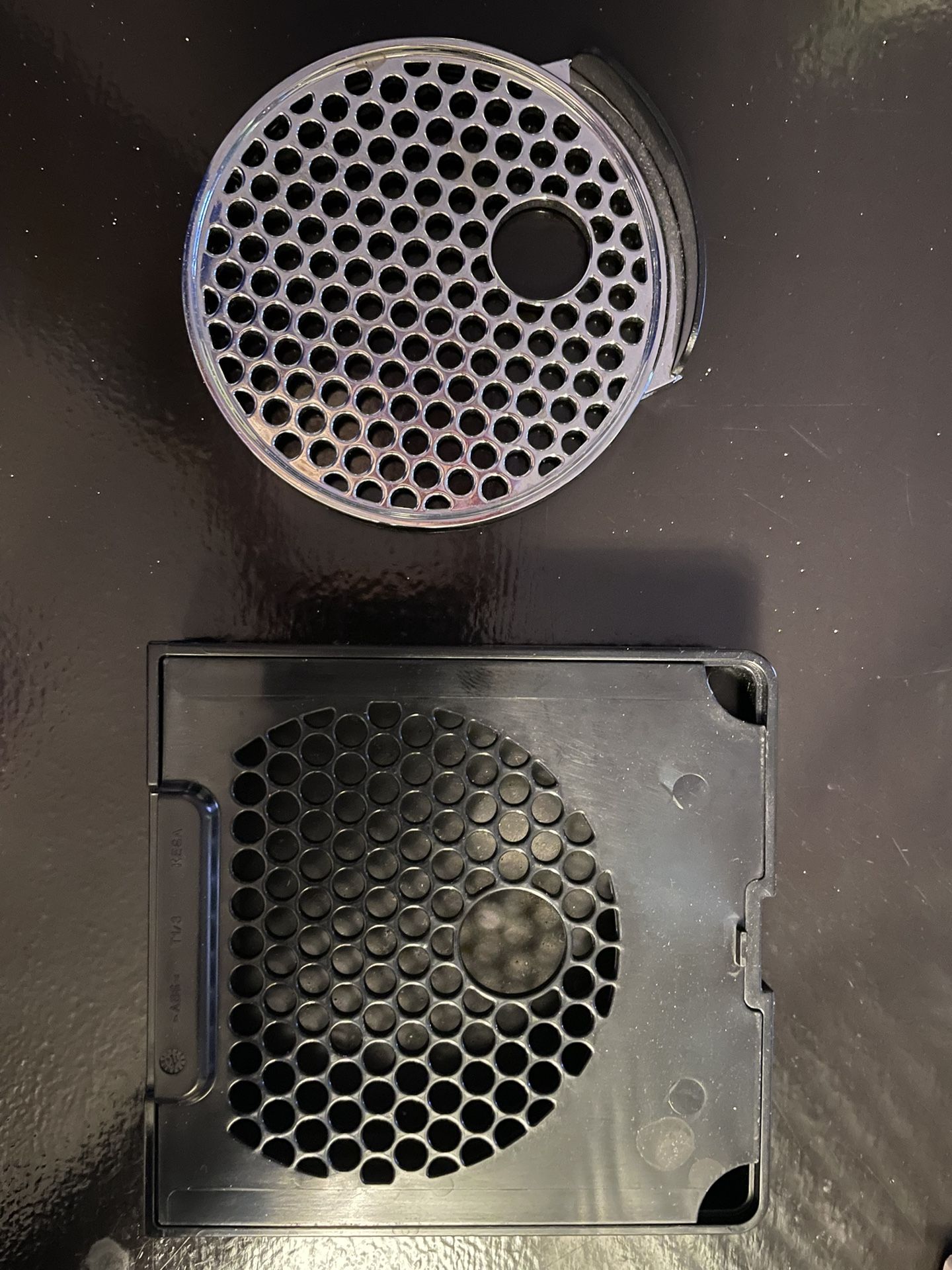 Nespresso Vertuoline Type Drip Tray w/Metal Chrome Cover