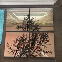 Tree Design Hanging Mirrors 