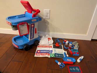 Toddler Pretend Play Doctor Cart