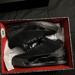 Black Cat Jordan 3 2025