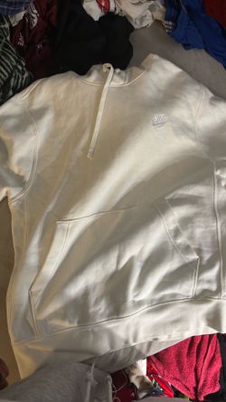 White Nike hoodie