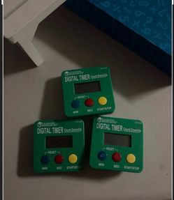 Classroom timers set of 3